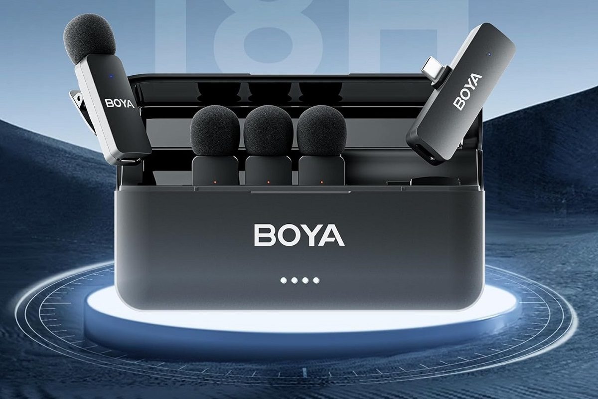 Introducing Boya BY-V4U 4-Channel Mini Wireless Microphone for USB-C Devices