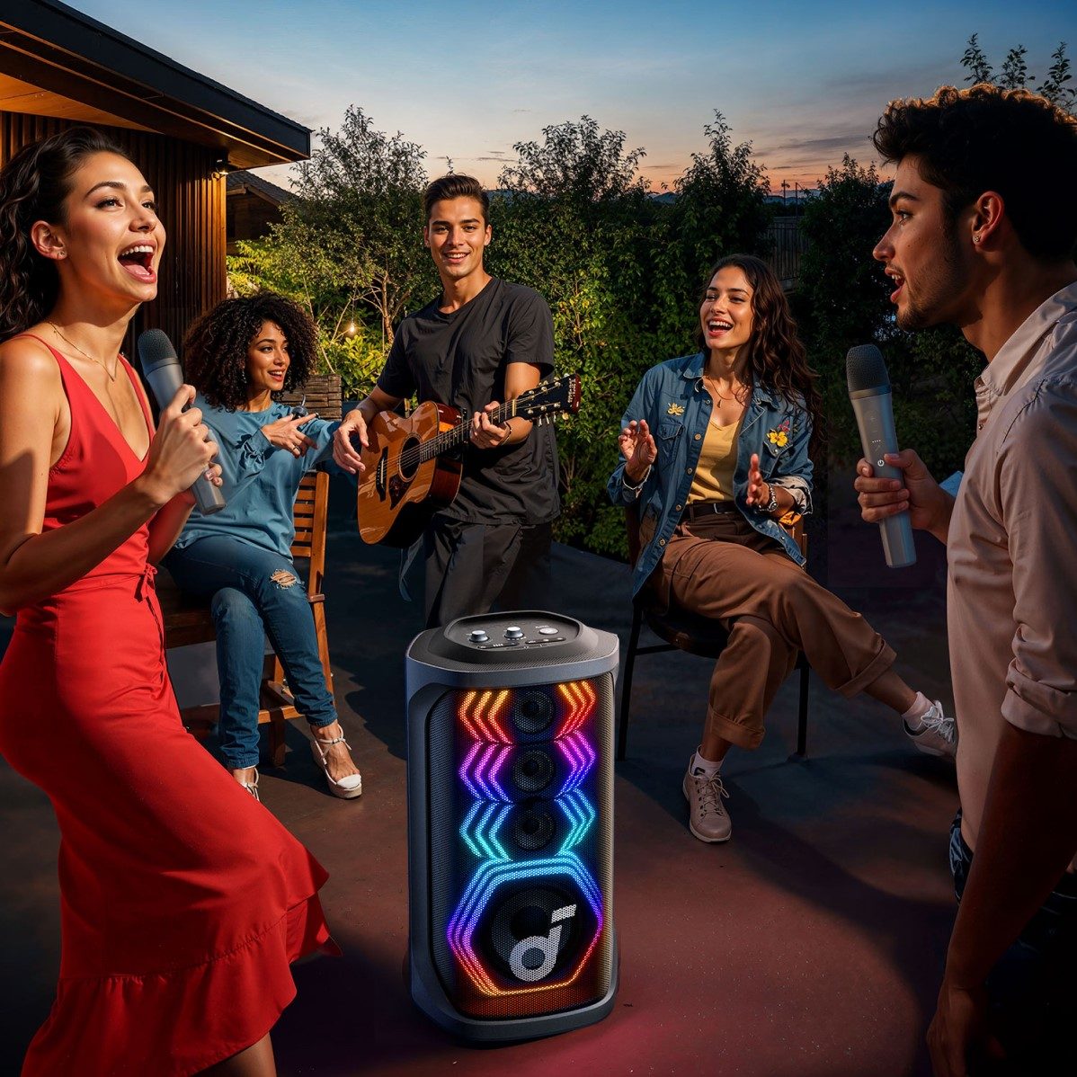 Soundcore Rave 3S: Next Level Party Speaker Rave 3S with AI-Enhanced Karaoke