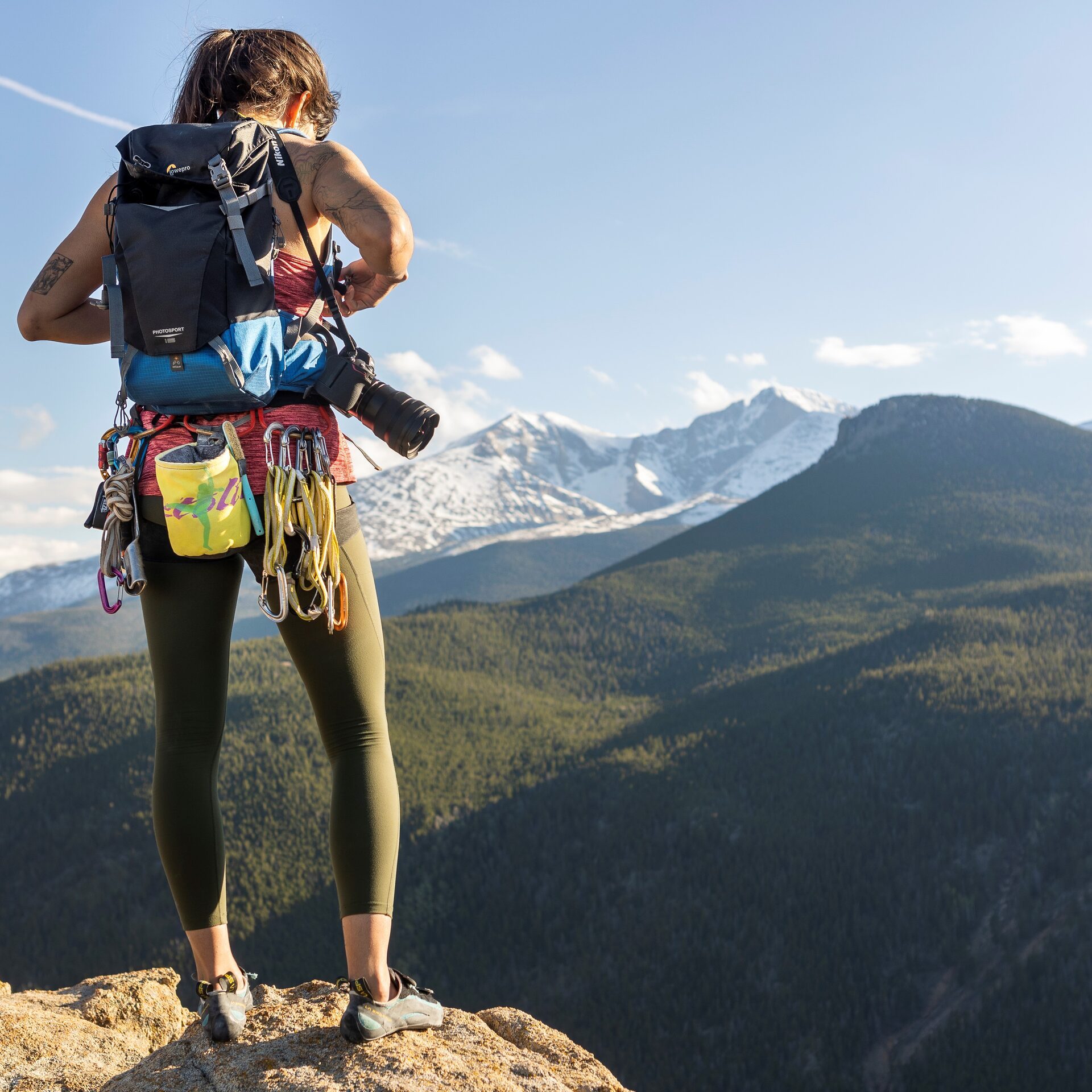 Lowepro PhotoSport III in action