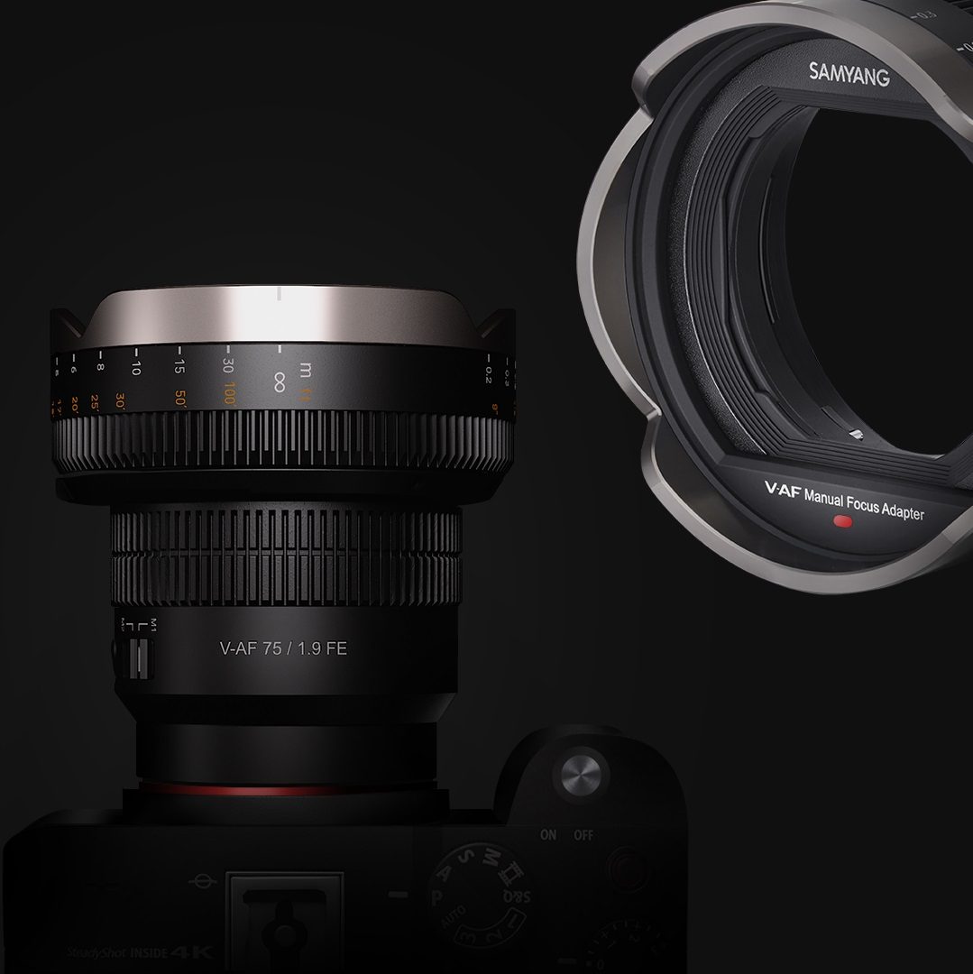 Control the Details with Samyang Manual Focus Adapter for V-AF Series