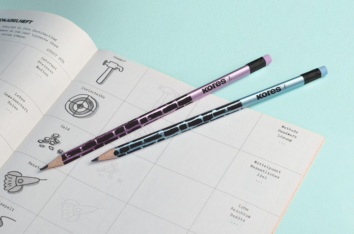 Cracked Style Edition HB Pencils and Other New Arrivals from Kores