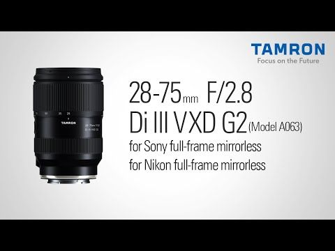 Tamron A063 28-75mm f/2.8 Di III VXD G2 Lens for Nikon Z