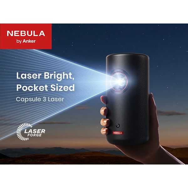 Nebula Capsule 3 Laser Mini Projector