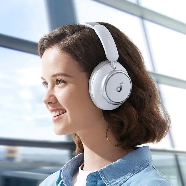 【美品】soundcore SPACE Q45 white Anker Soundcore Space Q45 Headphones - White