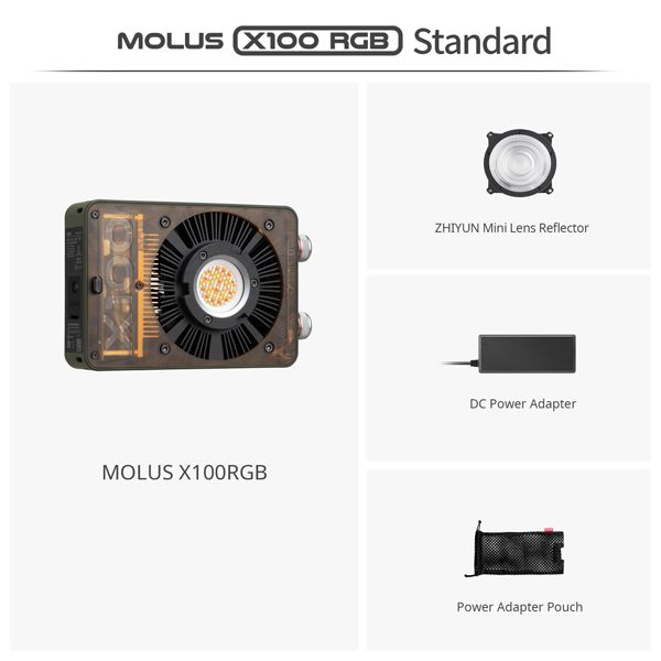 Zhiyun Molus X100 RGB COB Light 