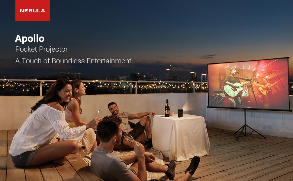 Enhance Your Home Theatre Experience with Nebula Apollo Portable Projector