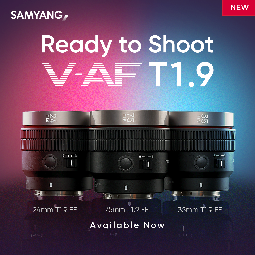 Samyang V-AF lenses