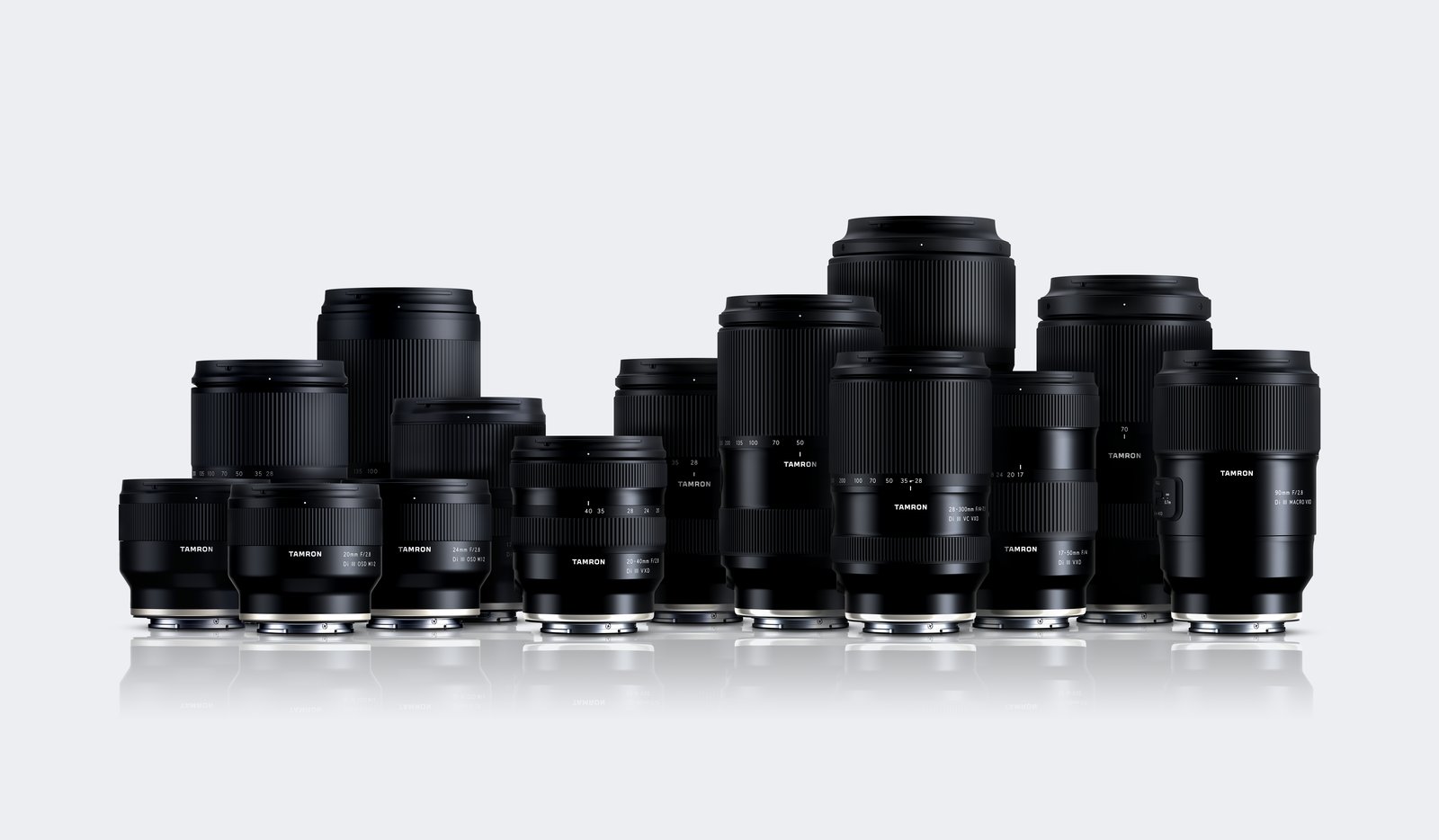 Tamron mirrorless lenses with 67mm filter diameter